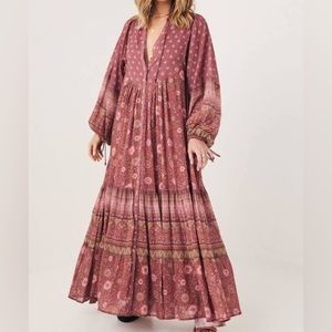 🌸Sell/Trade🌸 Spell Utopia Maxi Gown in Berry Size Large